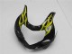 Carenado Moto Suzuki GSXR 600/750 2001-2003 - Negro Brillante Amarillo Llama