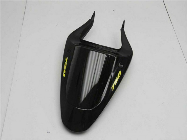 Carenado Moto Suzuki GSXR 600/750 2001-2003 - Negro Brillante Amarillo Llama