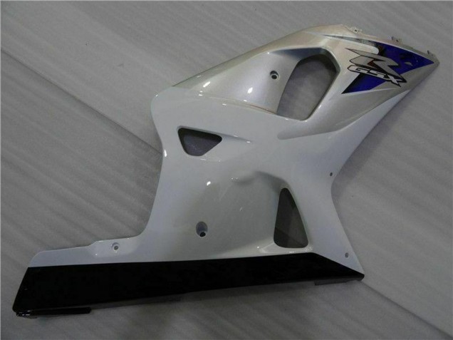 Carenado Moto Suzuki GSXR 600/750 2001-2003 - Blanco Plata Azul Negro