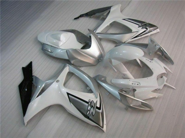 Carenado Moto Suzuki GSXR 600/750 2006-2007 - Blanco Plata