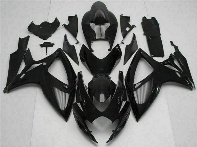 Kits Carenados Moto Suzuki GSXR 600/750 2006-2007 - Negro Brillante