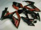 Carenado Moto Suzuki GSXR 600/750 2006-2007 - Negro Brillante Rojo