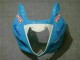 Carenado Moto Suzuki GSXR 1000 2003-2004 - Azul Blanco Amarillo Rizla
