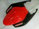 Carenado Moto Suzuki GSXR 1000 2005-2006 - Rojo Negro Brillante Negro Mate