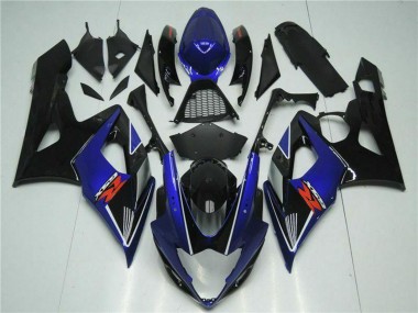 Carenado Moto Suzuki GSXR 1000 2005-2006 - Azul Negro
