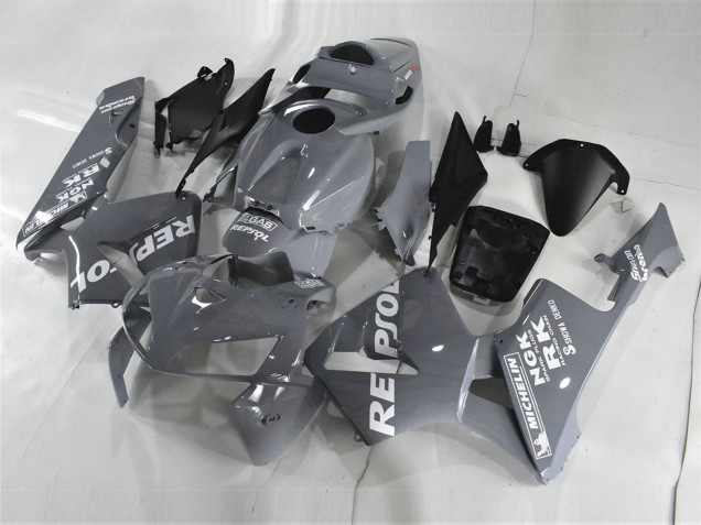 Carenado Moto Honda CBR600RR 2005-2006 - Nardo Gris Blanco Repsol