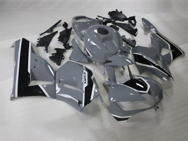 Carenado Moto Honda CBR600RR 2013-2023 - Nardo Gris Negro Brillante