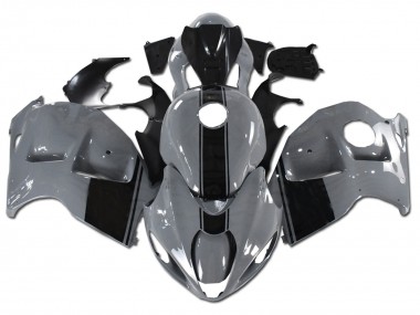 Carenado Moto Suzuki GSXR 1300 Hayabusa 1996-2007 - Nardo Gris Negro No Calcomanía
