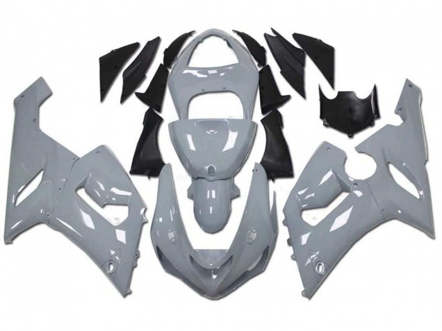 Carenado Moto Kawasaki ZX6R 2005-2006 - Nardo Gris