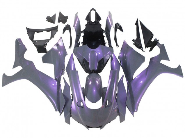 Carenado Moto Yamaha YZF R7 2021-2024 - Camaleón Gris Dazz Púrpura Perla