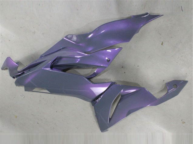 Carenado Moto Kawasaki ZX6R 2019-2022 - Camaleón Gris Dazz Púrpura Perla