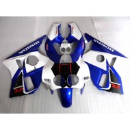 Carenado Moto Honda CBR400RR NC23 1987-1989 - Blanco Azul HRC