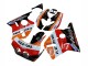 Carenado Moto Honda CBR400RR NC23 1987-1989 - Naranja Blanco Rojo Negro Brillante Repsol HRC