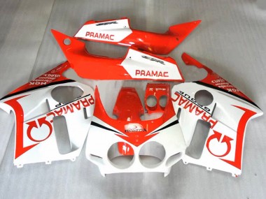 Carenado Moto Honda CBR400RR NC23 1987-1989 - Naranja Blanco Pramac