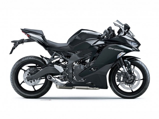 Carenado Moto Kawasaki ZX25R ZX-25R 2019-2025 - Negro Brillante Negro Mate