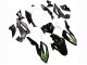 Carenado Moto Kawasaki Z400 2018-2024 - Blanco Negro Brillante Verde