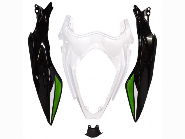 Carenado Moto Kawasaki Z400 2018-2024 - Blanco Negro Brillante Verde