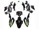 Carenado Moto Kawasaki Z400 2018-2024 - Blanco Negro Brillante Verde