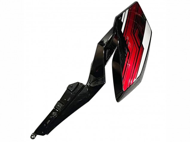 Carenado Moto Kawasaki Z400 2018-2024 - Rojo Caramelo Negro Brillante