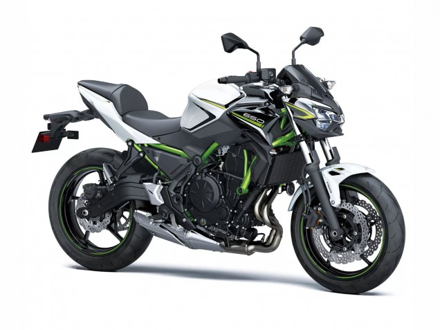 Carenado Moto Kawasaki Ninja Z650 2017-2019 - Negro Blanco Amarillo