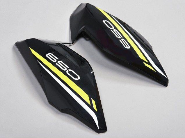 Carenado Moto Kawasaki Ninja Z650 2017-2019 - Negro Blanco Amarillo
