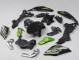 Carenado Moto Kawasaki Ninja Z650 2017-2019 - Negro Verde Plata