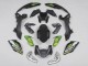 Carenado Moto Kawasaki Ninja Z650 2017-2019 - Negro Verde Plata