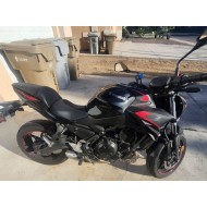 Carenado Moto Kawasaki Ninja Z650 2020-2023 - Negro Rojo