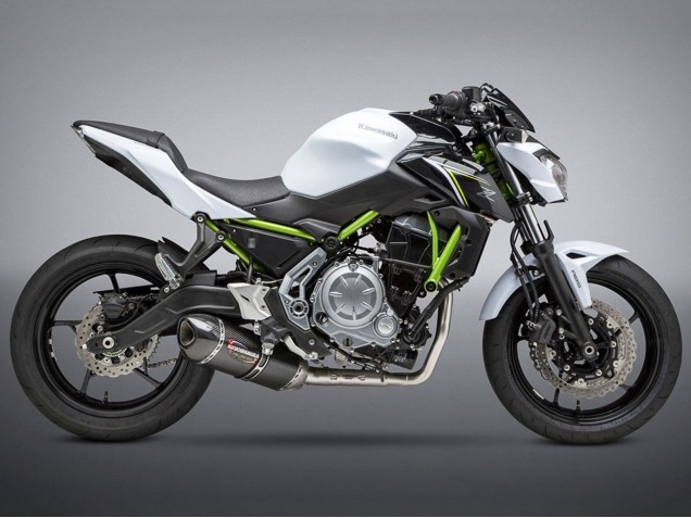Carenado Moto Kawasaki Ninja Z650 2017-2019 - Blanco Negro Verde
