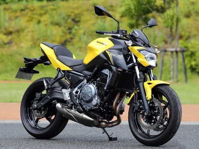 Carenado Moto Kawasaki Ninja Z650 2017-2019 - Amarillo Negro