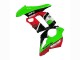 Carenado Moto Kawasaki Z1000SX 2010-2016 - Verde Rojo Negro Brillante Elf 35