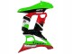 Carenado Moto Kawasaki Z1000SX 2010-2016 - Verde Rojo Negro Brillante Elf 35