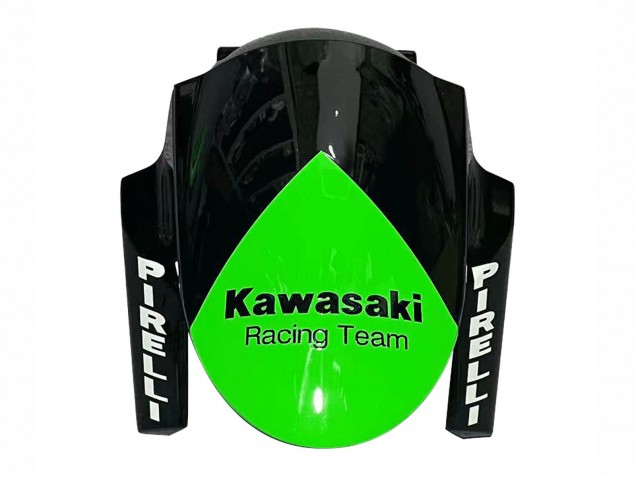 Carenado Moto Kawasaki Z1000SX 2010-2016 - Verde Rojo Negro Brillante Elf 35