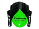 Carenado Moto Kawasaki Z1000SX 2010-2016 - Verde Rojo Negro Brillante Elf 35
