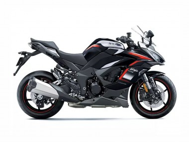 Carenado Moto Kawasaki Z1000SX 2020-2025 - Negro Rojo Plata Ninja