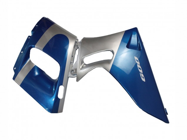 Carenado Moto Kawasaki ZZR400 1993-2007 - Azul Plata Negro
