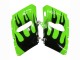 Carenado Moto Kawasaki ZZR400 1993-2007 - Verde Negro Brillante Llama
