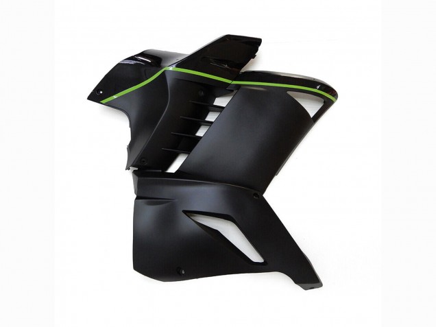 Carenado Moto Kawasaki GTR1400/ZG1400 2007-2009 - Negro Mate Verde Línea
