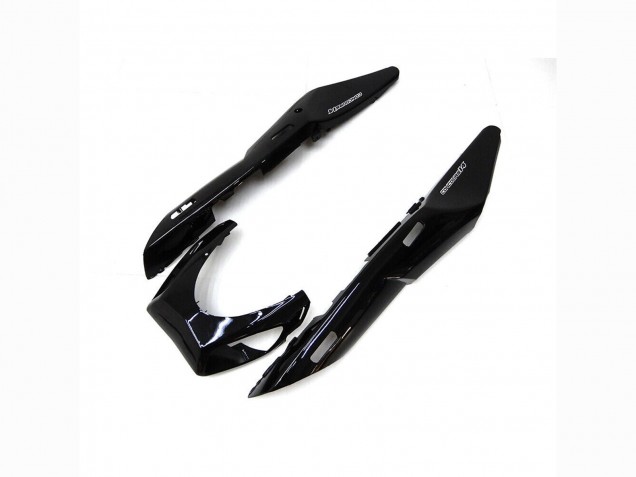 Carenado Moto Kawasaki GTR1400/ZG1400 2007-2009 - Negro Mate Verde Línea