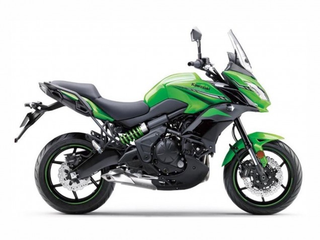 Carenado Moto Kawasaki Versys 650 2015-2021 - Verde Negro
