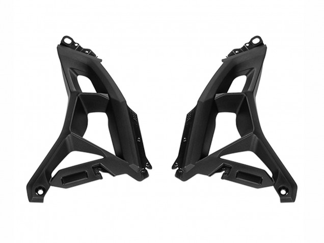Carenado Moto Kawasaki Versys 650 2022-2025 - Rojo Negro