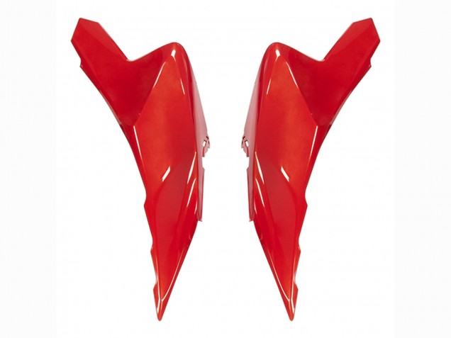 Carenado Moto Kawasaki Versys 650 2022-2025 - Rojo Negro