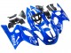 Carenado Moto Yamaha YZF600R Thundercat 1996-2007 - Azul Blanco Plata