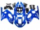 Carenado Moto Yamaha YZF600R Thundercat 1996-2007 - Azul Blanco Plata