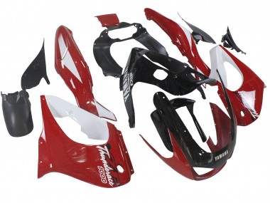 Kits Carenados Moto Yamaha YZF 1000R Thunderace 1997-2007 - Rojo Negro Blanco Thunderace