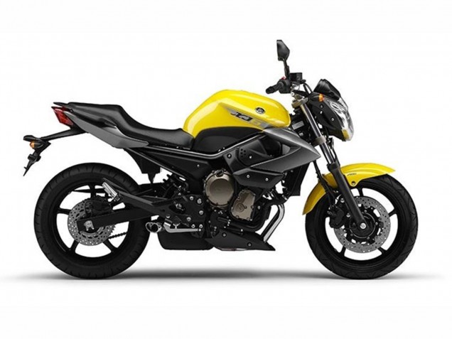 Carenado Moto Yamaha XJ6 2009-2012 - Negro Amarillo