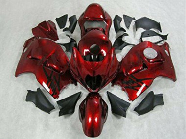 Carenados Moto Suzuki GSXR 1300 Hayabusa 1996-2007 - Rojo Negro