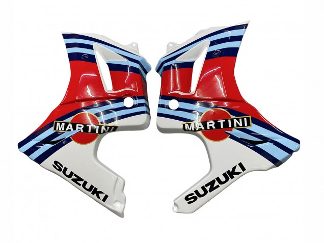 Carenado Moto Suzuki SV650 2003-2013 - Blanco Rojo Azul Martini