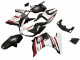 Carenado Moto Suzuki SV650 2003-2013 - Blanco Rojo Negro