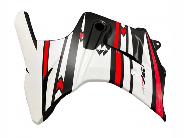 Carenado Moto Suzuki SV650 2003-2013 - Blanco Rojo Negro